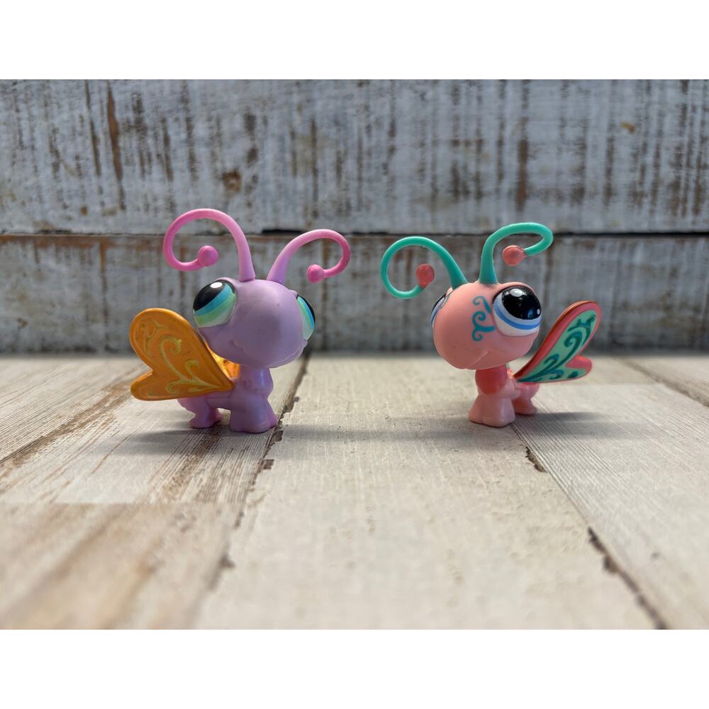 Littlest Pet Shop Vintage LPS Baby Butterfly Lot EUC